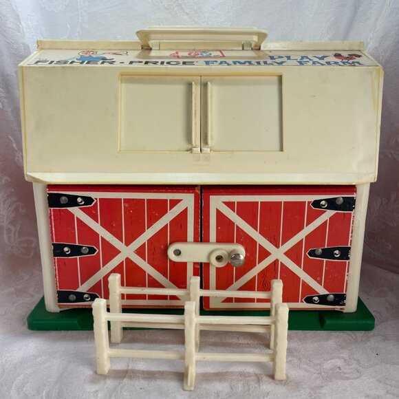 Fisher Price Play Family Farm 1967 Made in USA East Aurora NY - Picture 11 of 13